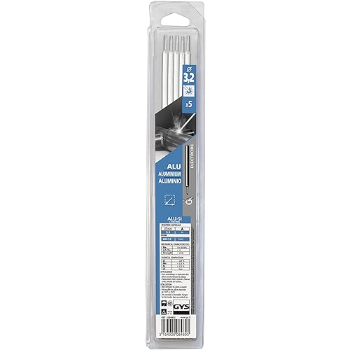 GYS Aluminium Welding Electrodes Ø3.2mm - Corrosion Resistant (5 Pack)