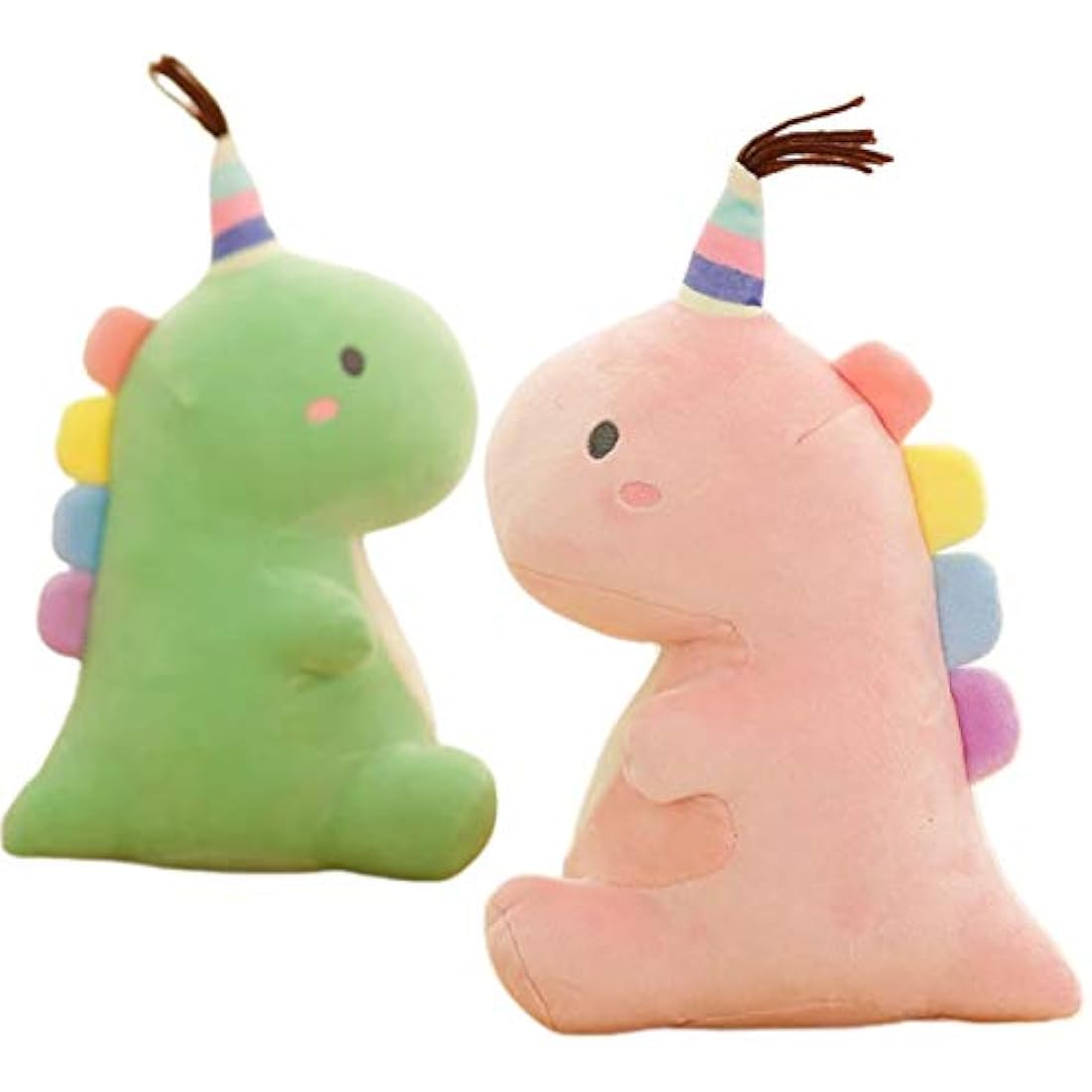 Cartoon Dinosaur Plush Toy – Soft Stuffed Animal Pillow, Green