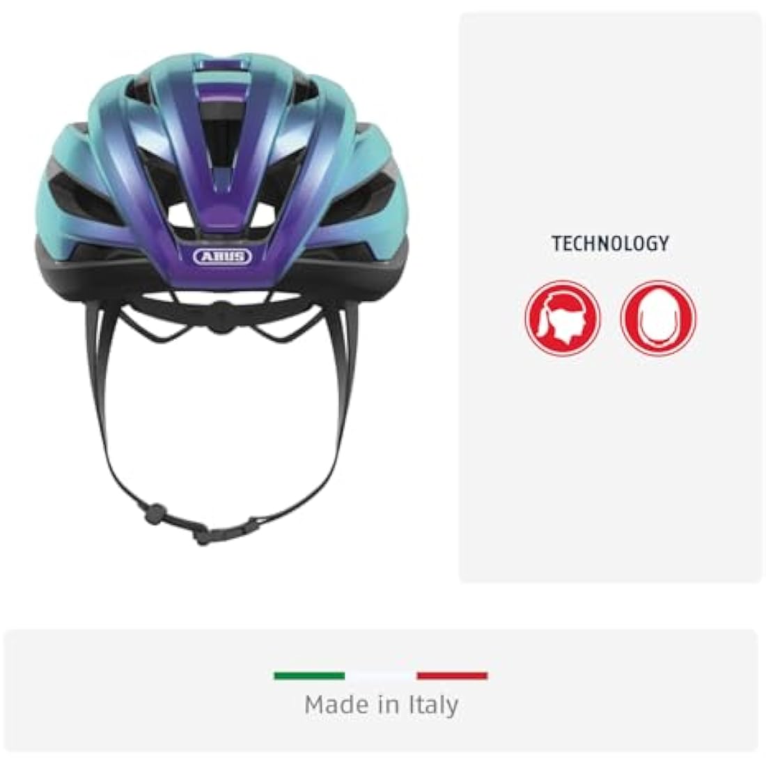 ABUS StormChaser Road Bike Helmet – Lightweight Vented Cycling Helmet