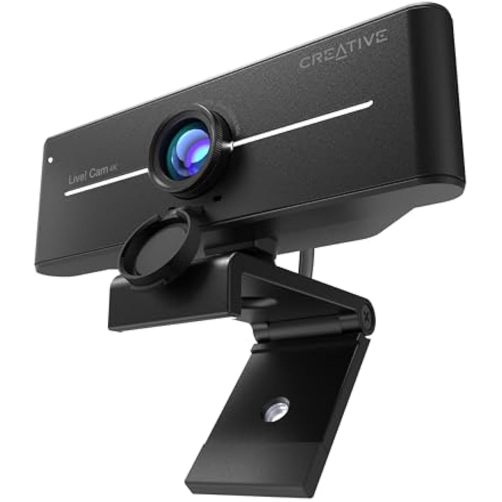Creative Live! Cam Sync 4K UHD USB Webcam | 95° Wide-Angle & Dual Mics