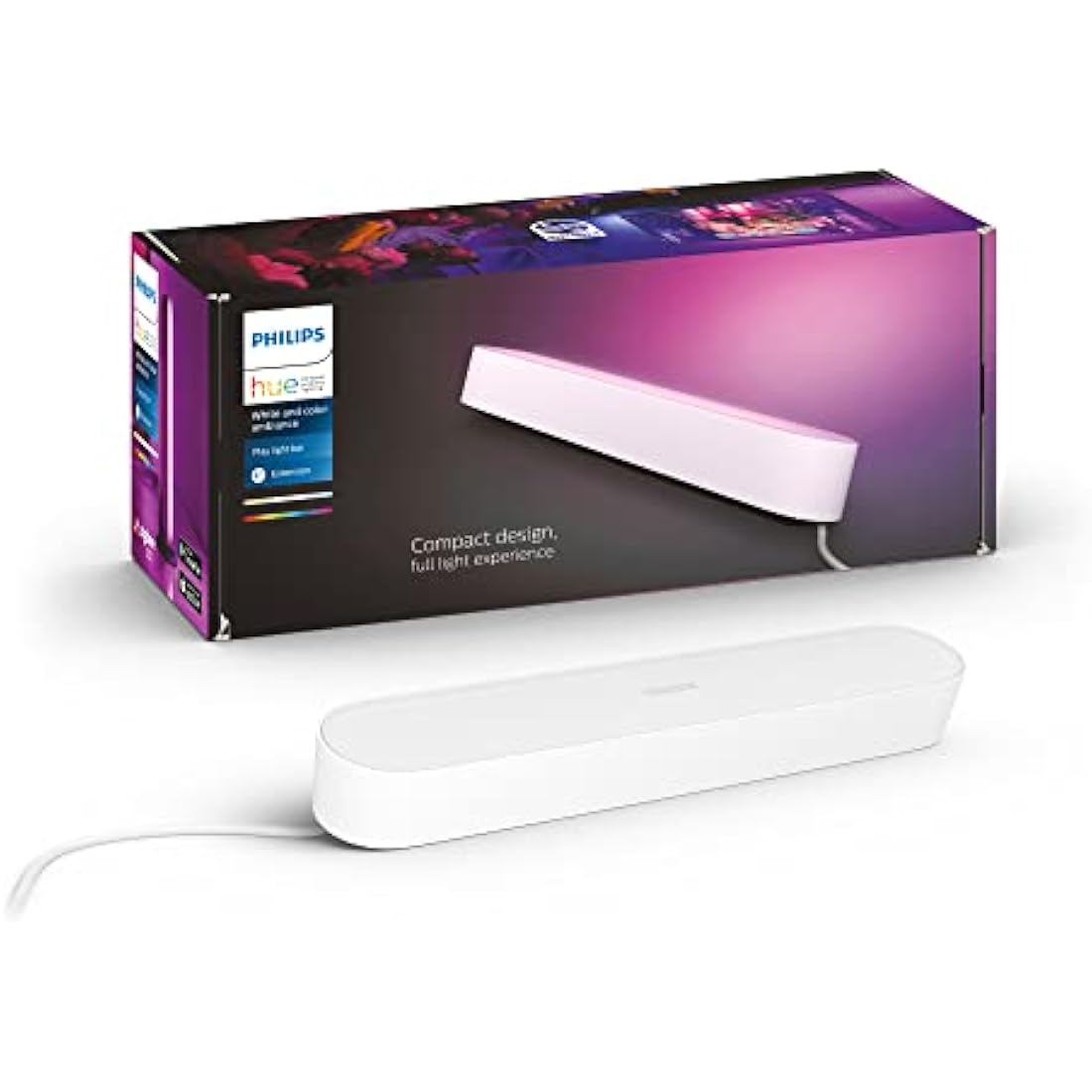 Philips Hue Play Smart Light Bar Extension – White & Color Ambiance