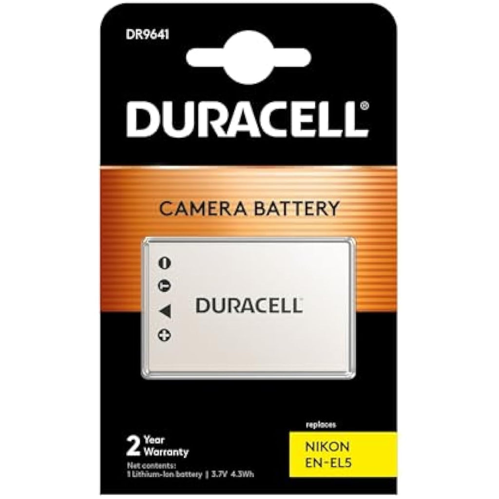 Duracell EN-EL5 Battery for Nikon CoolPix P5100 P500 P90 - 3.7V 1150mAh