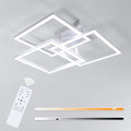 DELIPOP 40W Modern LED Ceiling Light – Dimmable Square Acrylic Lamp