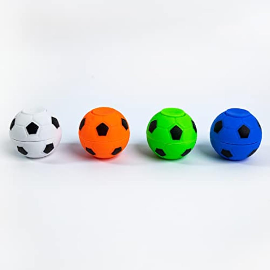 Toyseum Football Fidget Spinners - 20 Pack Party Bag Fillers for Kids