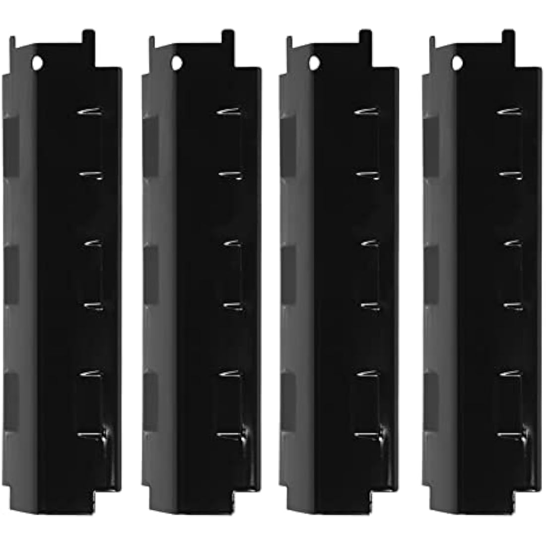 Jolof Store Stainless Steel Gas Grill Heat Tents, 4-Pack Flame Tamers