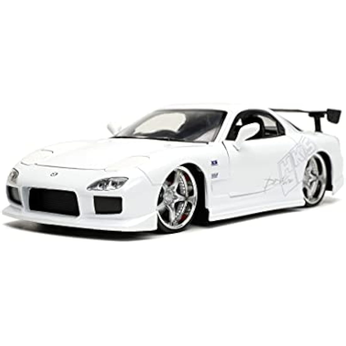 Jada Toys Fast & Furious 1993 Mazda RX-7 1:24 Diecast Model Car – White