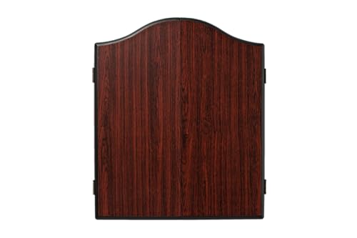 Winmau Rosewood Deluxe Dartboard Cabinet | Budweiser Scoring Panels