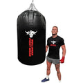 Bull Doza Fight Wear XXL Heavy-Duty Self-Fill Punching Bag with Chains