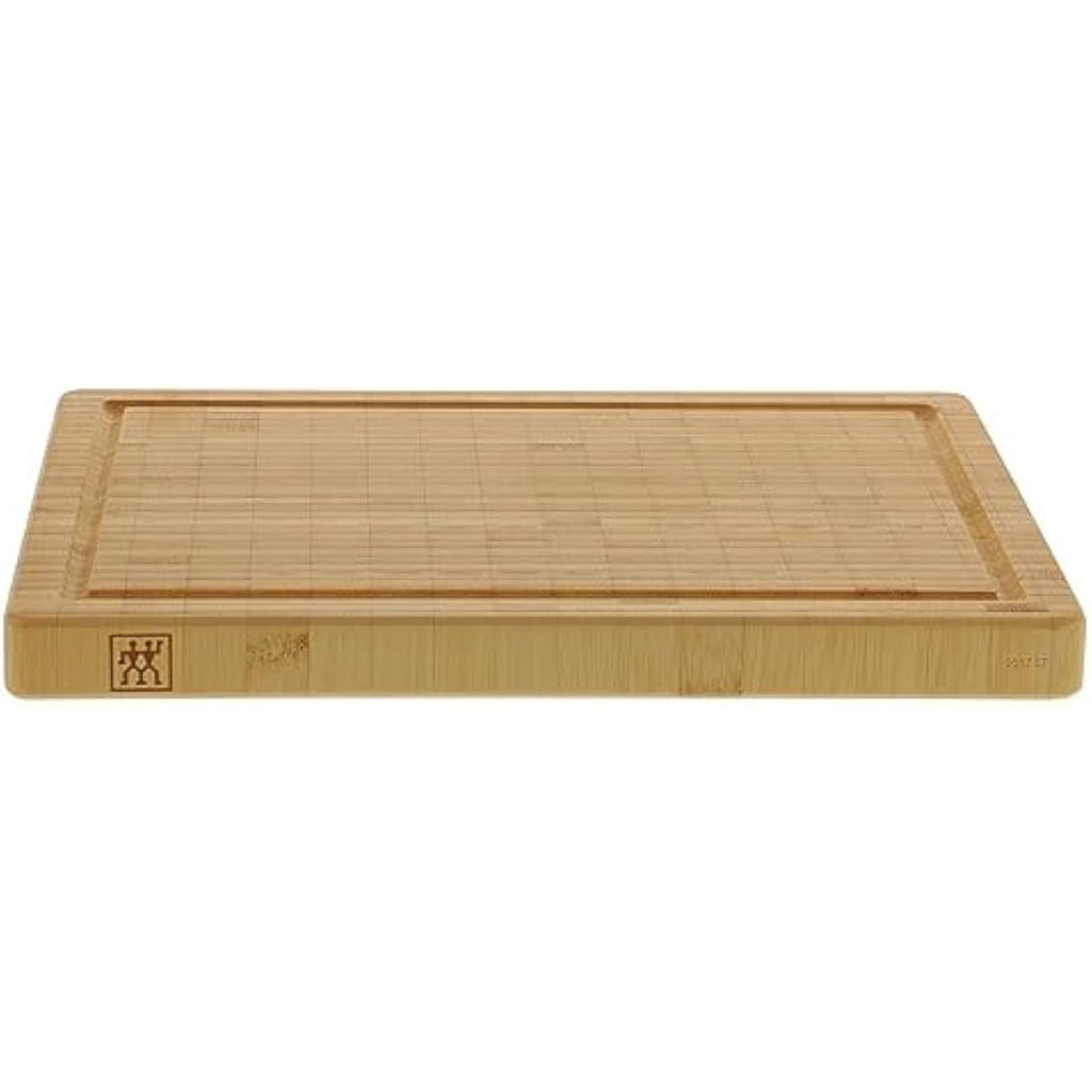 ZWILLING Bamboo Cutting Board – Reversible Medium Wood with Juice Groove