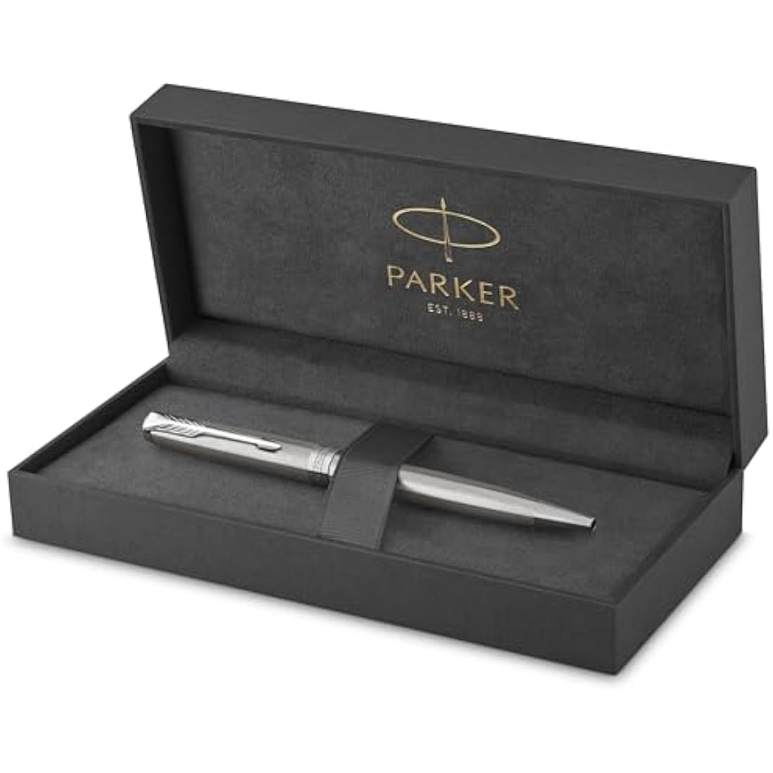 Parker Sonnet Ballpoint Pen – Stainless Steel with Palladium Trim