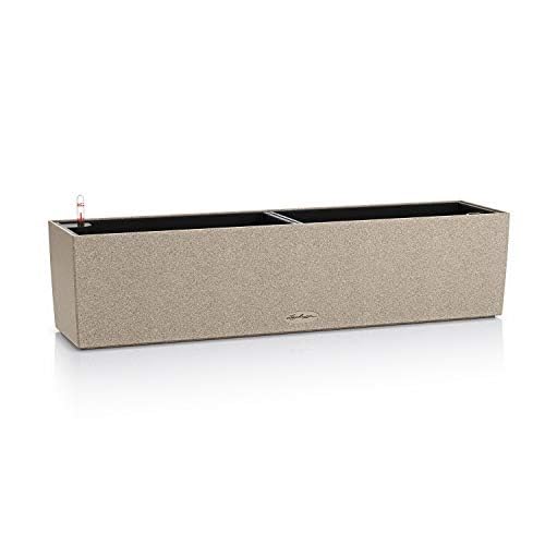 Lechuza BALCONERA Stone 80 Self-Watering Window Box Planter - Sand