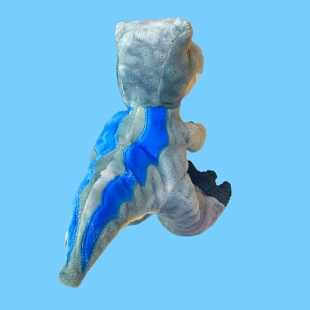 Deluxe Paws Raptor Dinosaur Plush – 100% Recycled Eco-Friendly Soft Toy