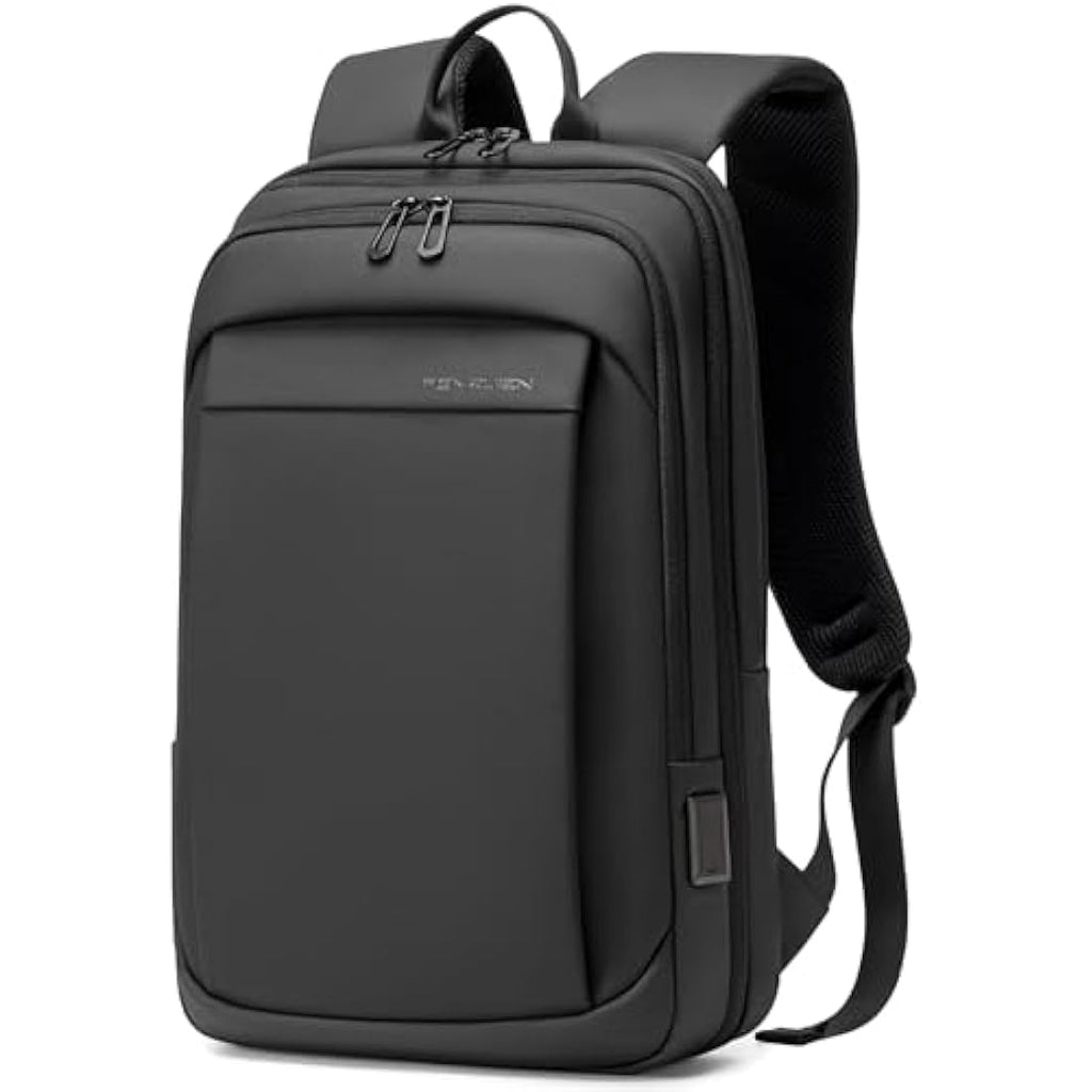 Fenruien Expandable Business Laptop Backpack | 15.6 Inch Water-Resistant