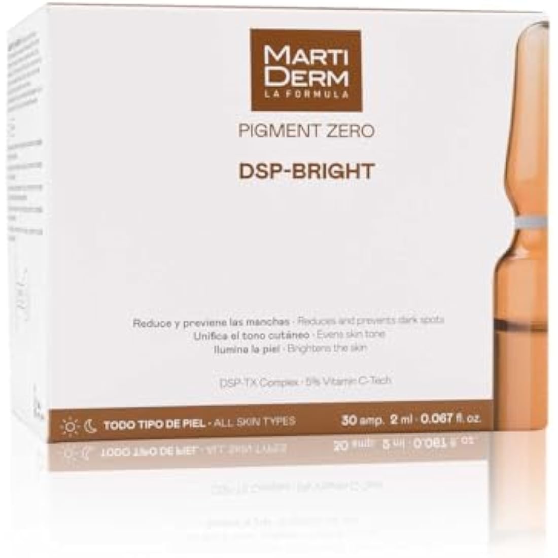 Martiderm Pigment Zero DSP-Bright Ampoules - Anti-Aging Serum 30x2ml