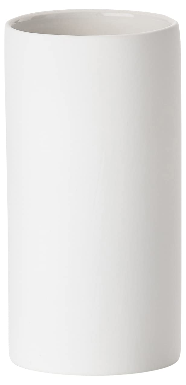 Zone Denmark Solo Toothbrush Mug – White Porcelain Bathroom Tumbler