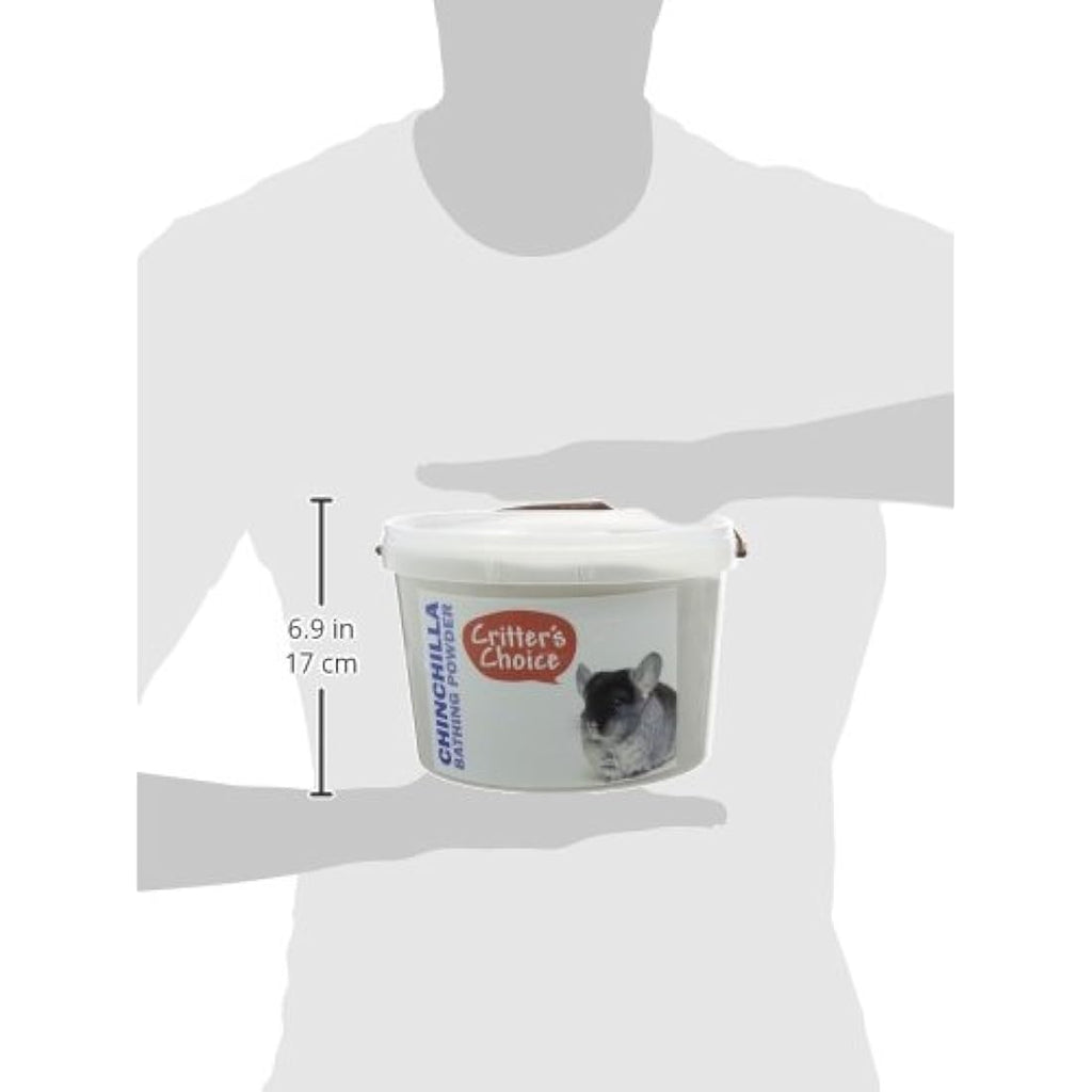 Critter's Choice Chinchilla Bathing Powder – Mineral Sand & Calcium 4.5kg