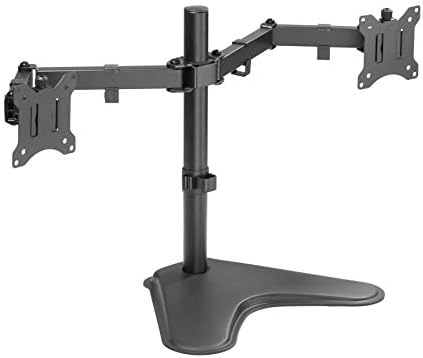 Amer Dual Monitor Stand – Heavy-Duty Adjustable Arm for 32" Screens