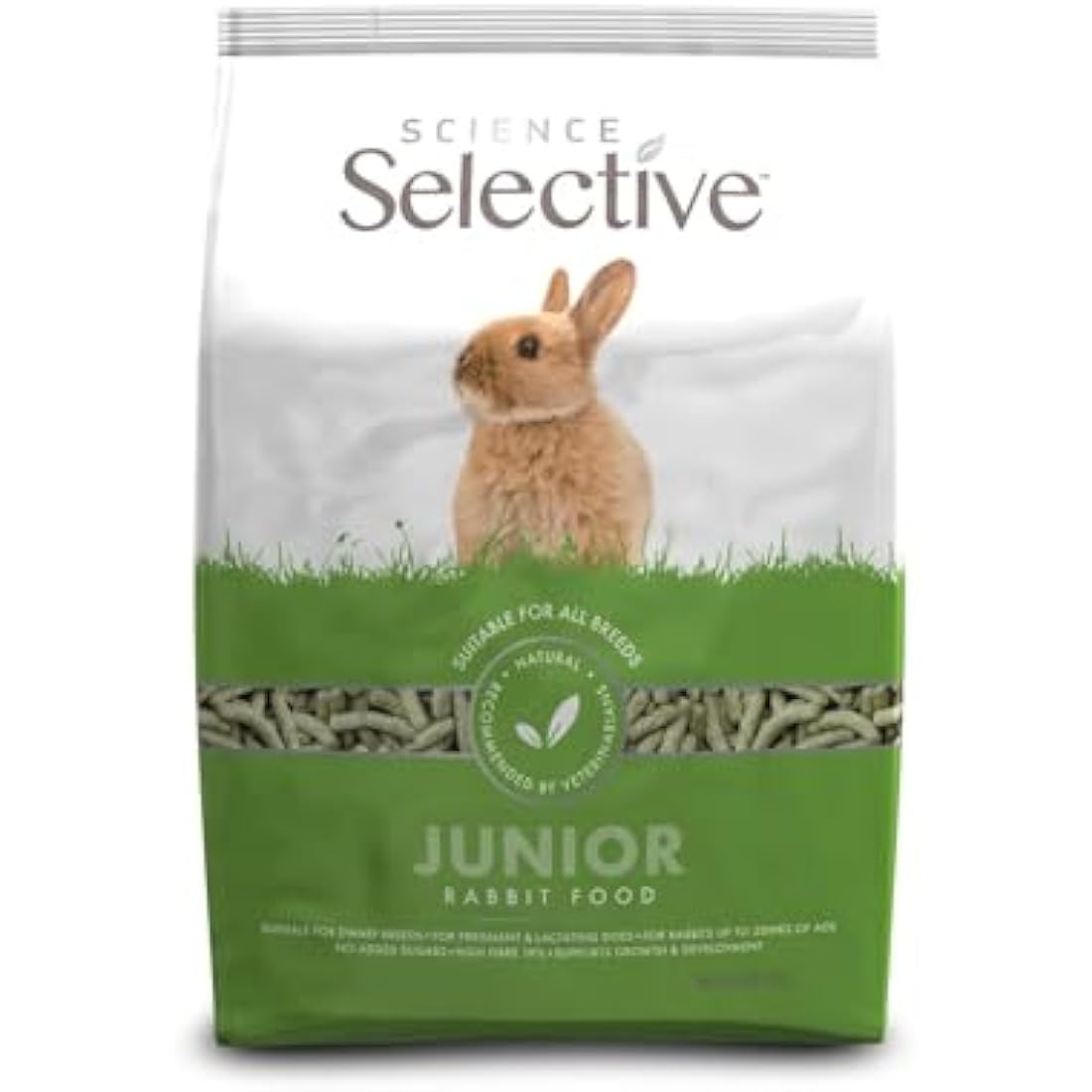 Supreme Science Selective Junior Rabbit Food - High Fibre & Protein 1.5kg