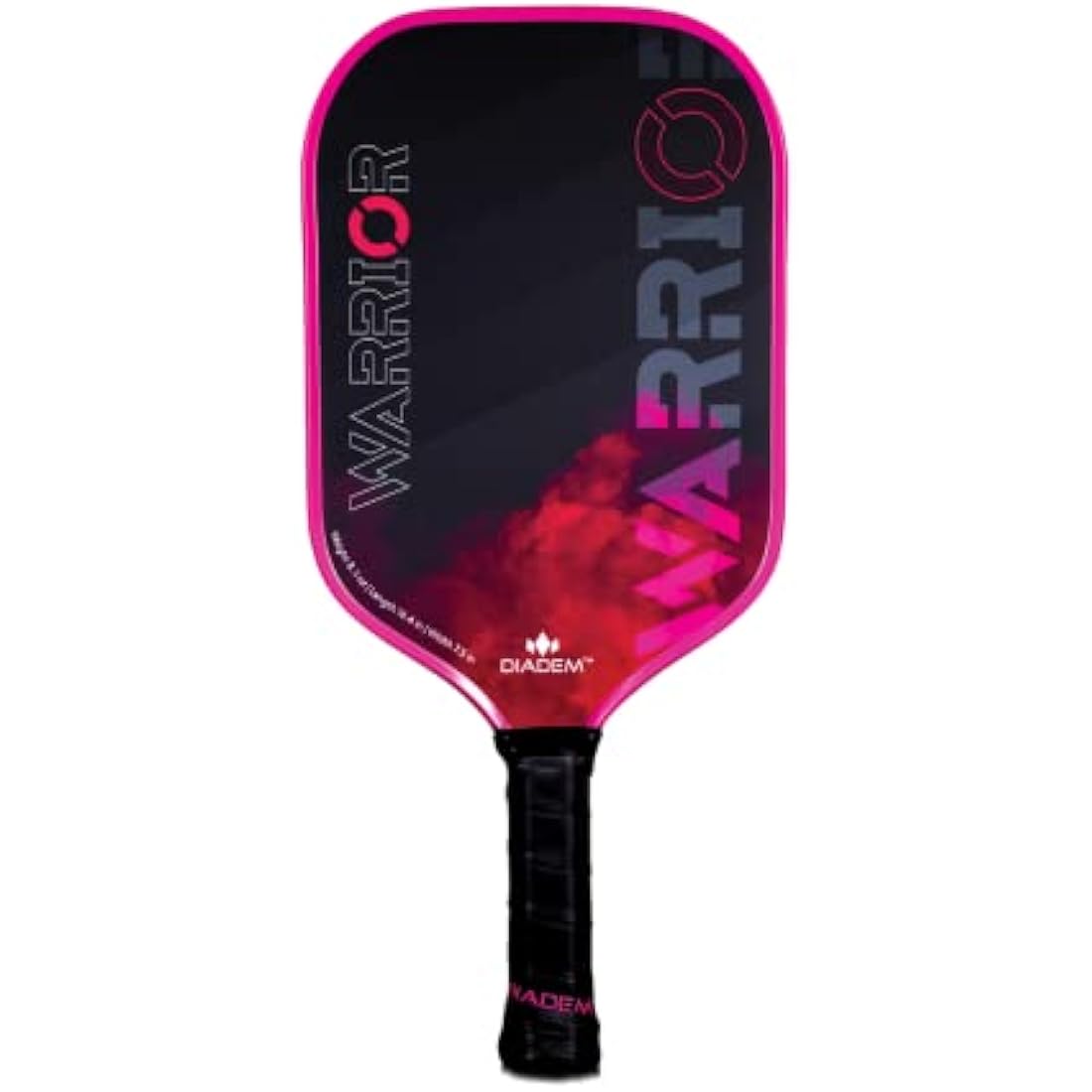 Diadem Warrior Pickleball Paddle | 19mm 3X L-Core Carbon Fiber Face