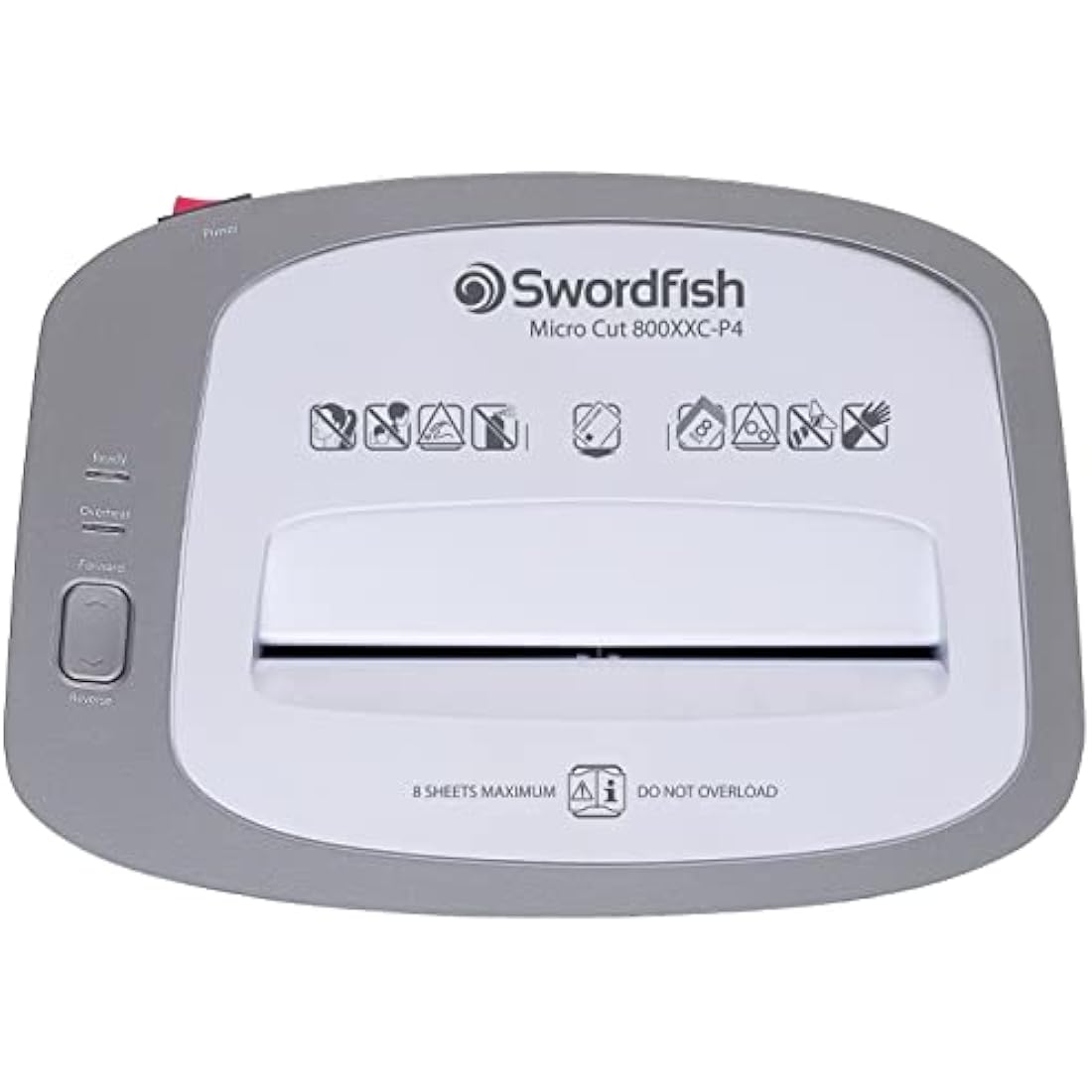 Swordfish 800XXC Micro-Cut High Security Paper Shredder - White