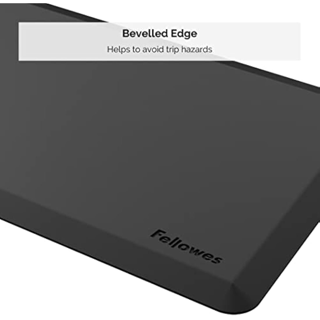 Fellowes Everyday Anti-Fatigue Standing Mat – Ergonomic Desk Mat, Black