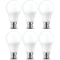 LED E27 Edison Screw Bulb, 10W Cool White - Pack of 6