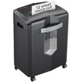Bonsaii 12-Sheet Micro-Cut Paper Shredder | 60-Min Heavy Duty (C266-B)