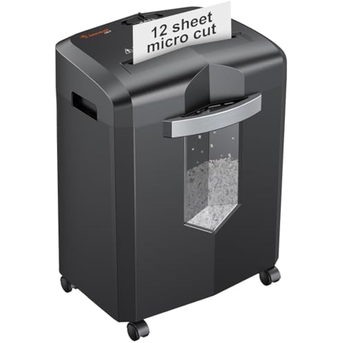 Bonsaii 12-Sheet Micro-Cut Paper Shredder | 60-Min Heavy Duty (C266-B)