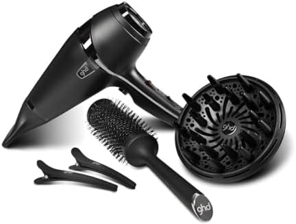 ghd Air Hair Dryer – Professional Ionic Salon Hairdryer with UK Plug