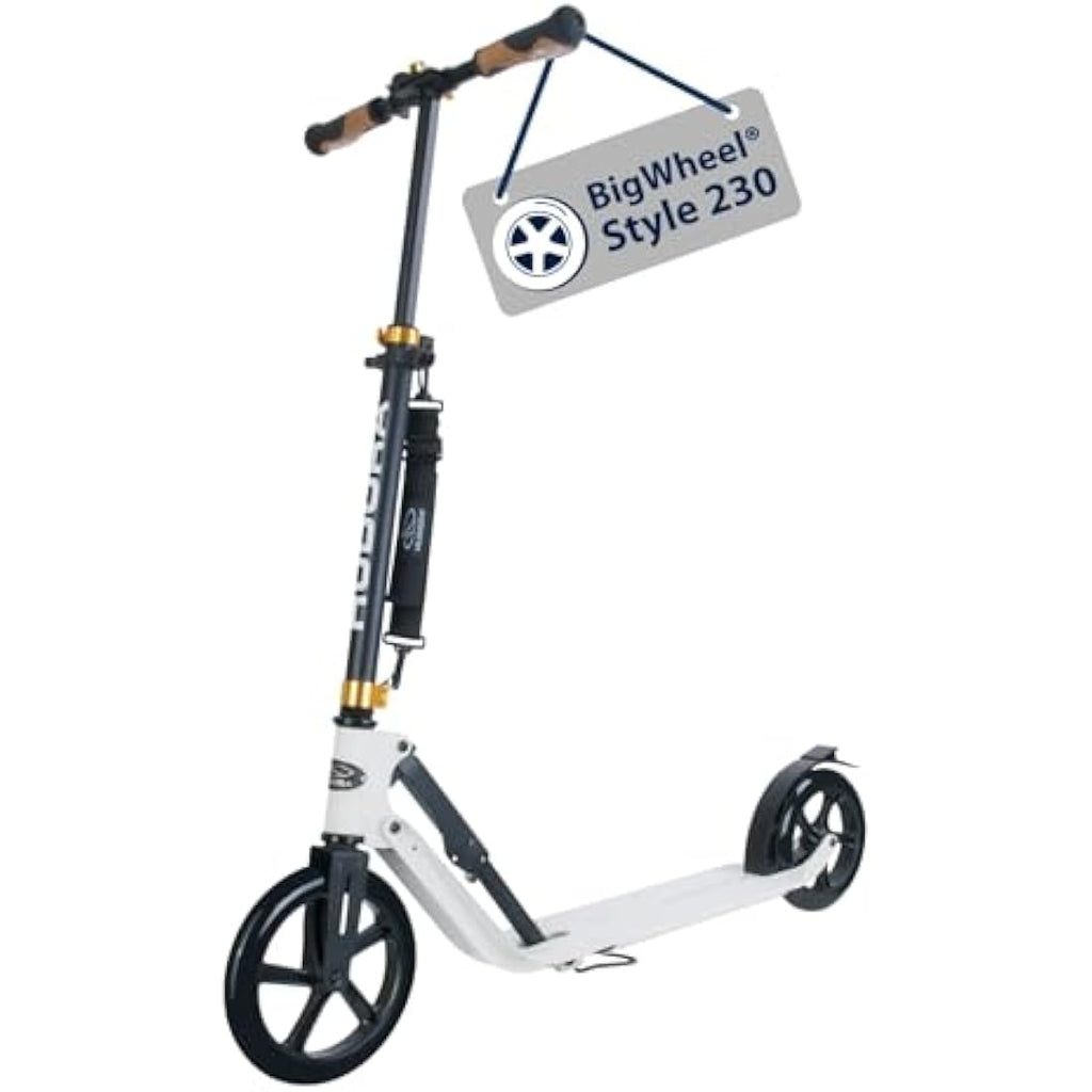 HUDORA BigWheel Style 230 Scooter – Klappbarer Cityroller bis 120kg