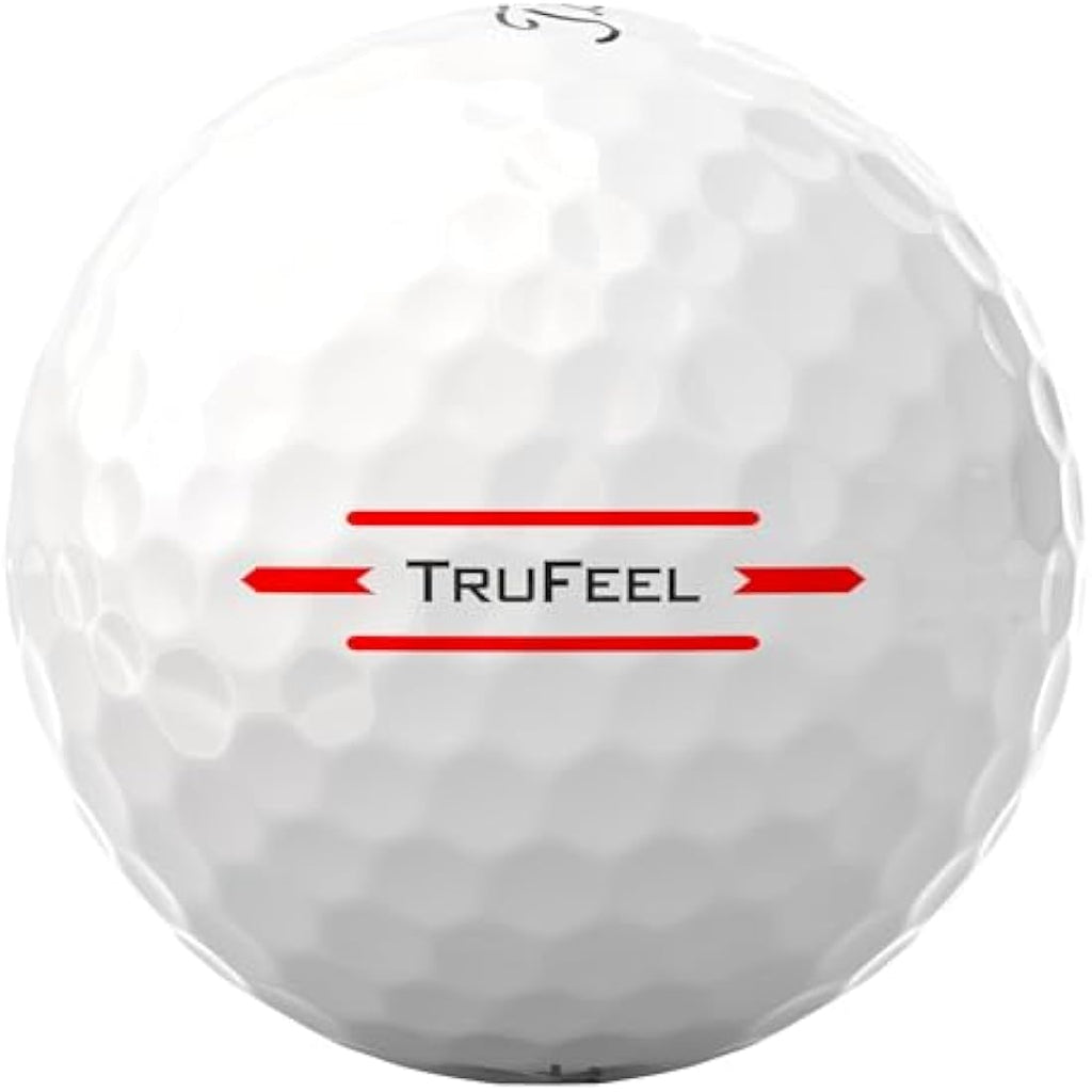 Titleist TruFeel Golf Balls | Ultra-Soft Feel Low Flight | 12-Ball Pack