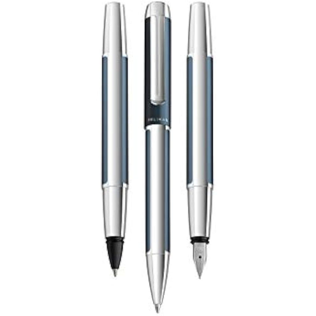 Pelikan Pura Ballpoint Pen – Petrol Blue with Large Capacity Refill