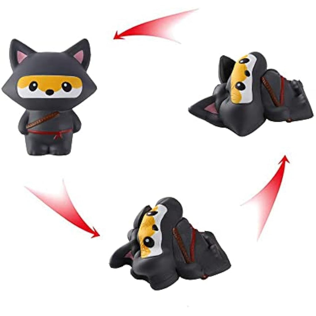 Anboor Ninja Fox Squishy – Slow Rising Scented Kawaii Stress Relief Toy