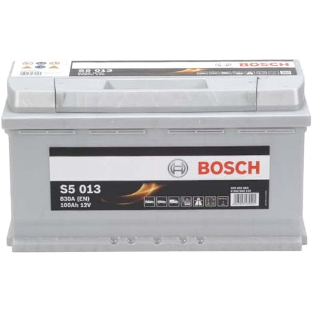 Bosch S5 013 Car Battery | 100Ah 830A 12V | Type 019 Lead-Acid