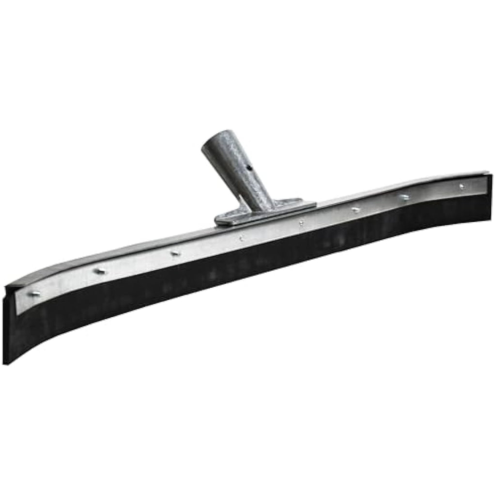Unger Curved Floor Squeegee – Heavy-Duty 14 Gauge Steel Cleaning Tool