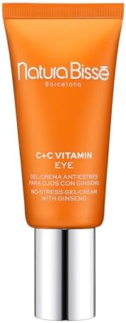 Natura Bissé C+C Vitamin Eye Gel-Cream | Firming & Brightening, 0.5 Oz