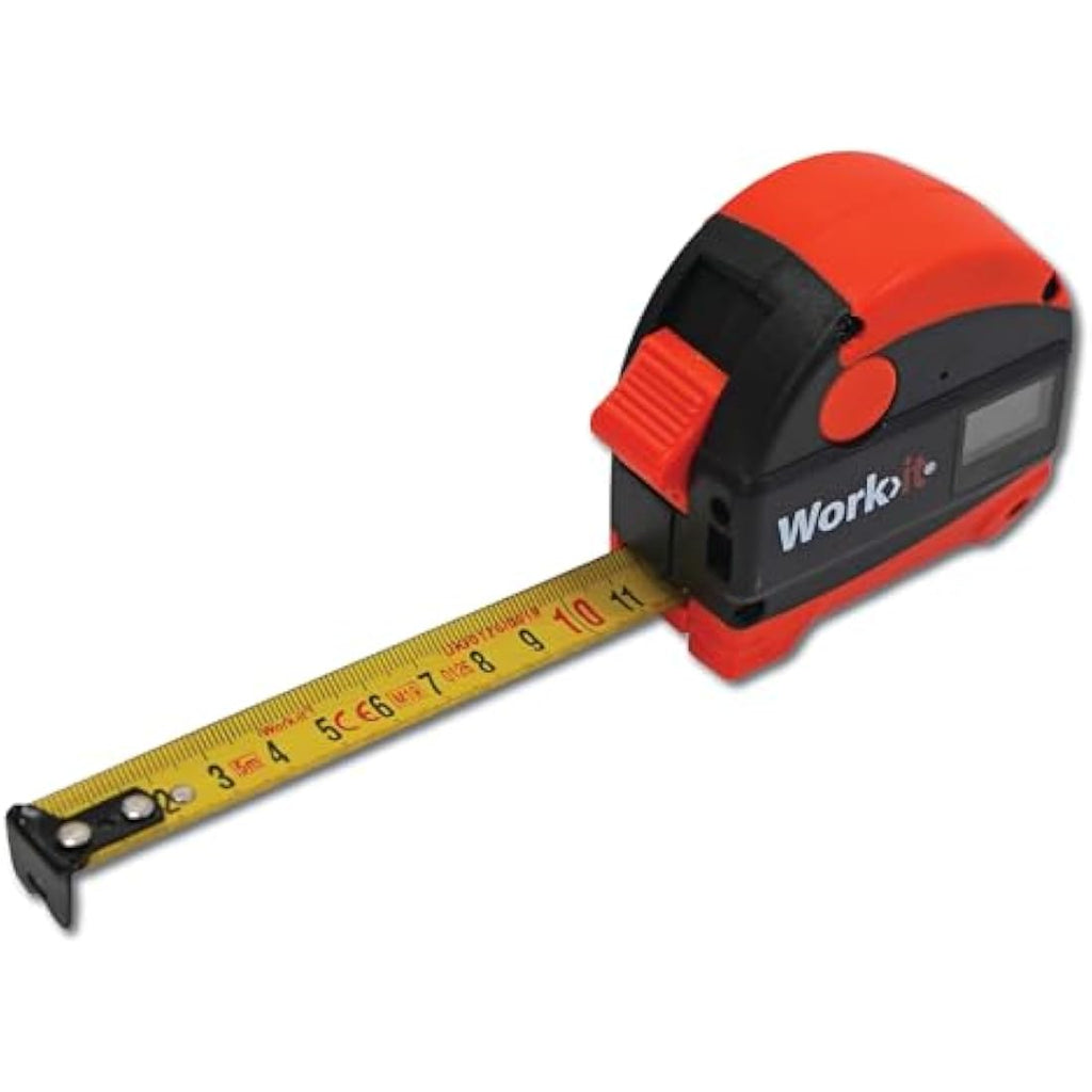 Jolof Store Laser Tape Measure 5m + 40m – Magnetic USB Rechargeable
