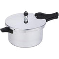 Prestige 4L Aluminium Pressure Cooker – Induction Safe Silver Pot