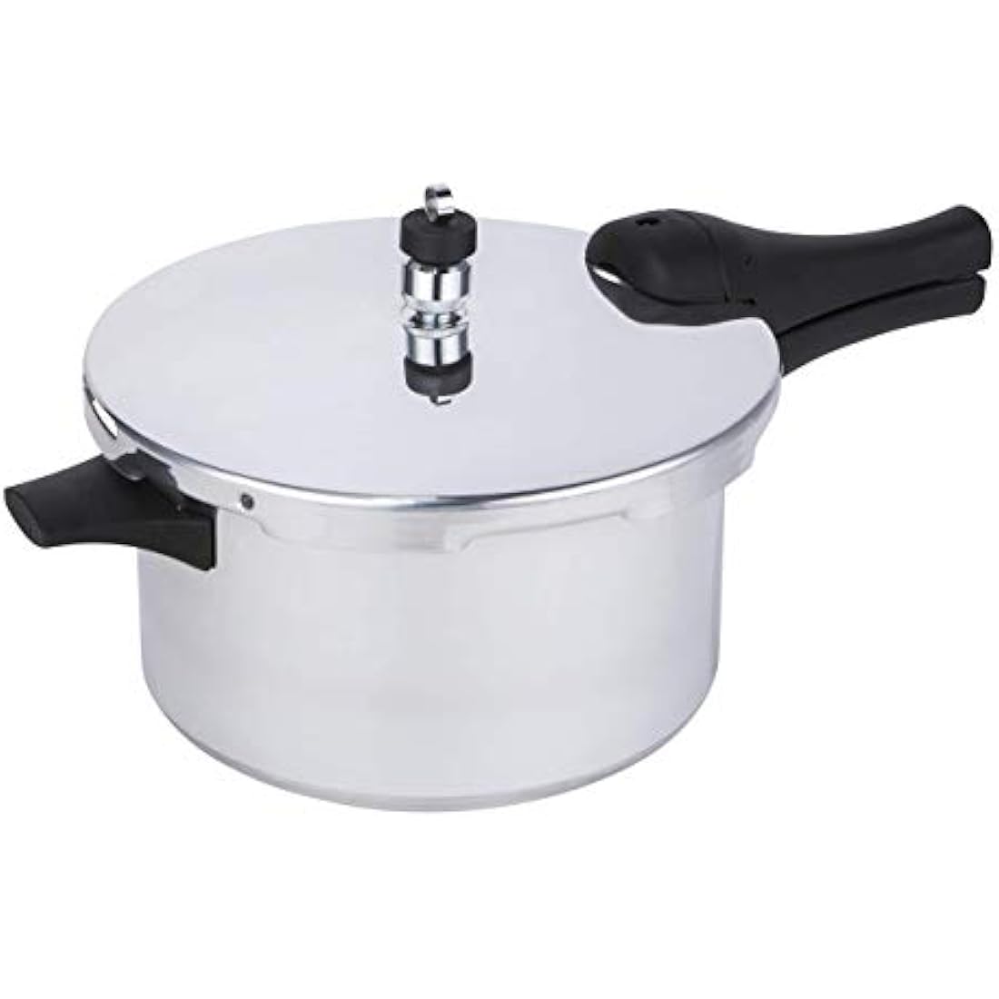 Prestige 4L Aluminium Pressure Cooker – Induction Safe Silver Pot