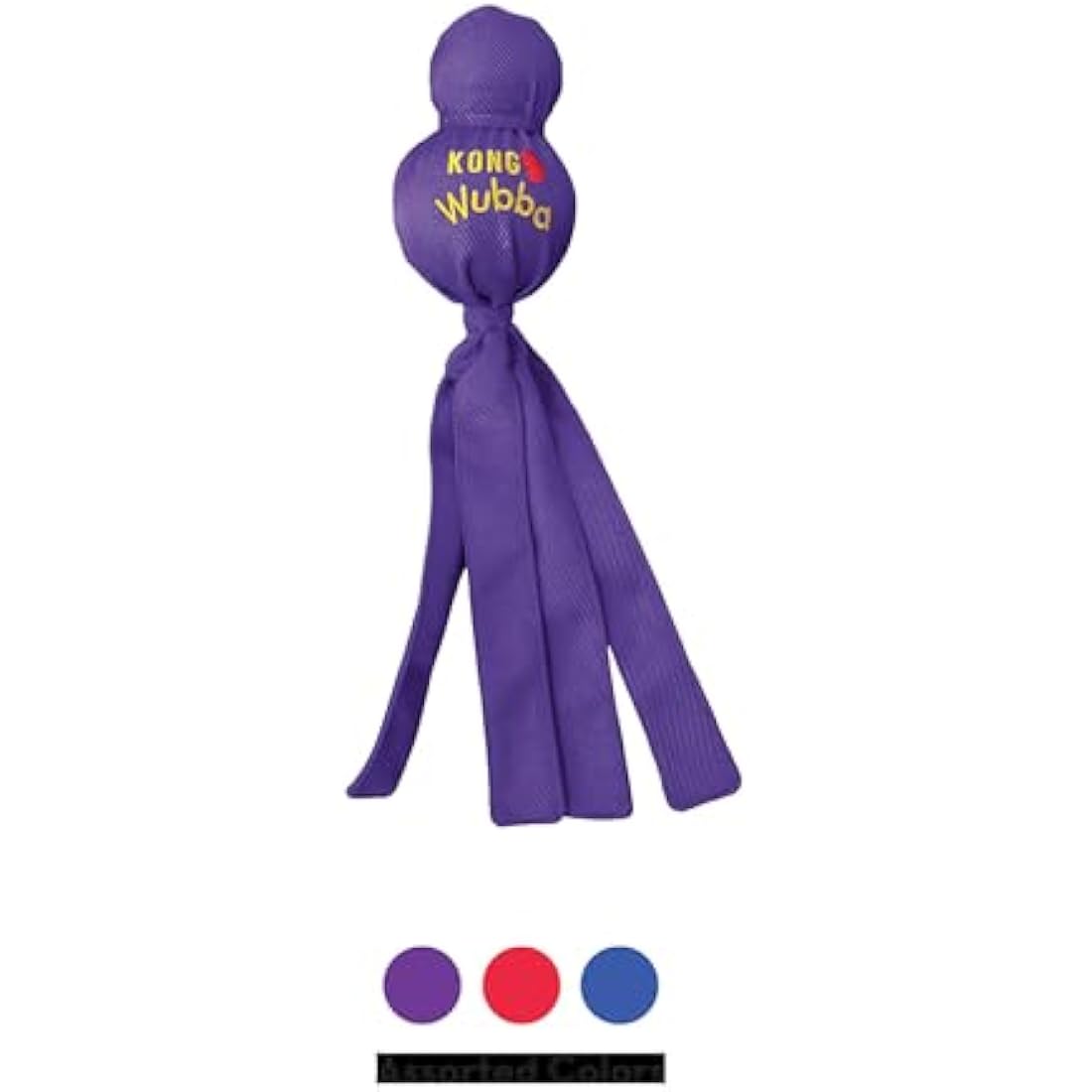 KONG Wubba Dog Toy – Durable Squeaky Tug & Toss Toy, X-Large