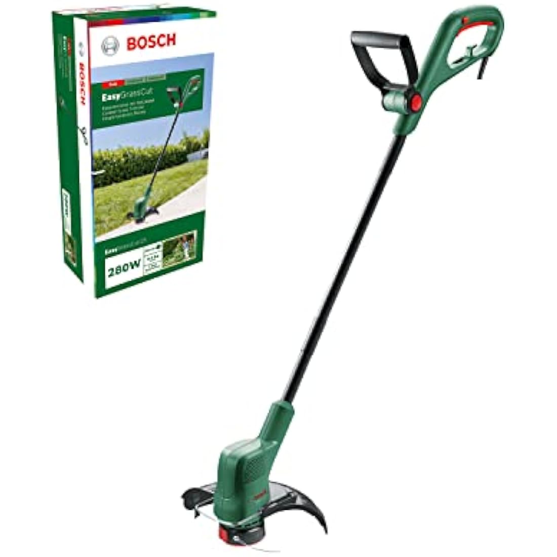 Bosch EasyGrassCut 23 Electric Grass Trimmer – 280W, 23cm Cut