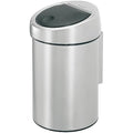 Brabantia Touch Bin – 3L Matt Steel Wall-Mounted Waste Basket