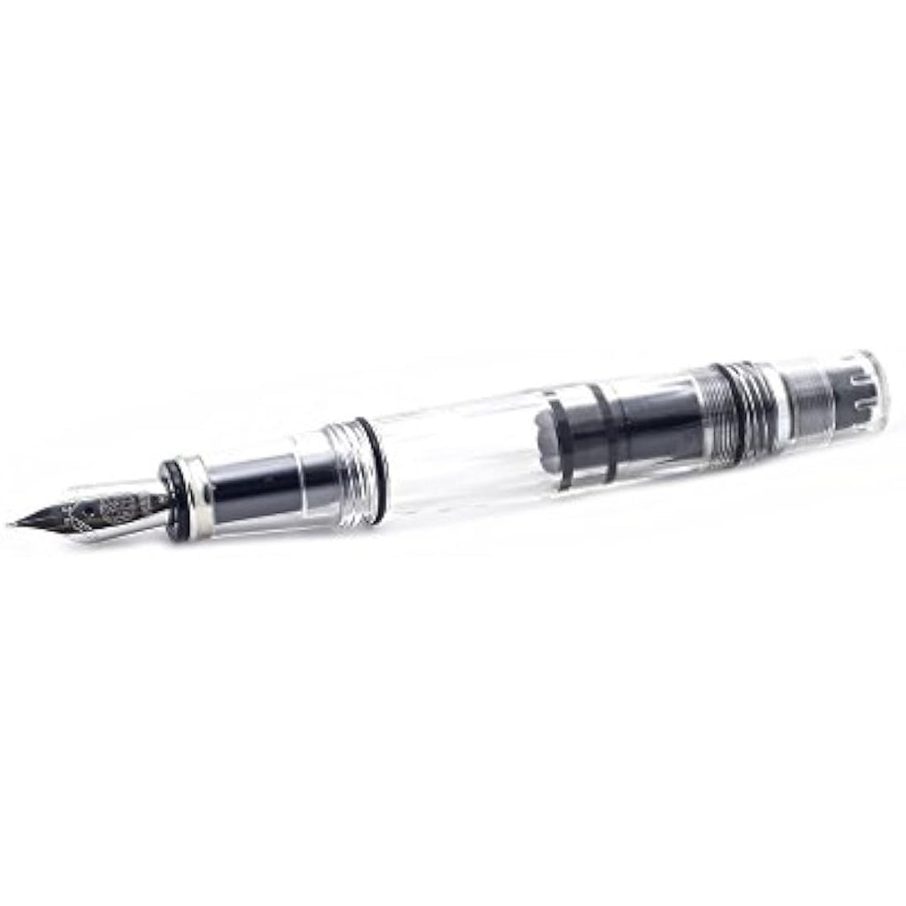 TWSBI Diamond Mini Clear Fountain Pen – Stub 1.1 Nib Writing Instrument
