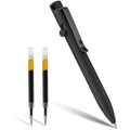 KeyUnity KP03 Titanium Bolt Action EDC Pocket Pen with Clip | Black