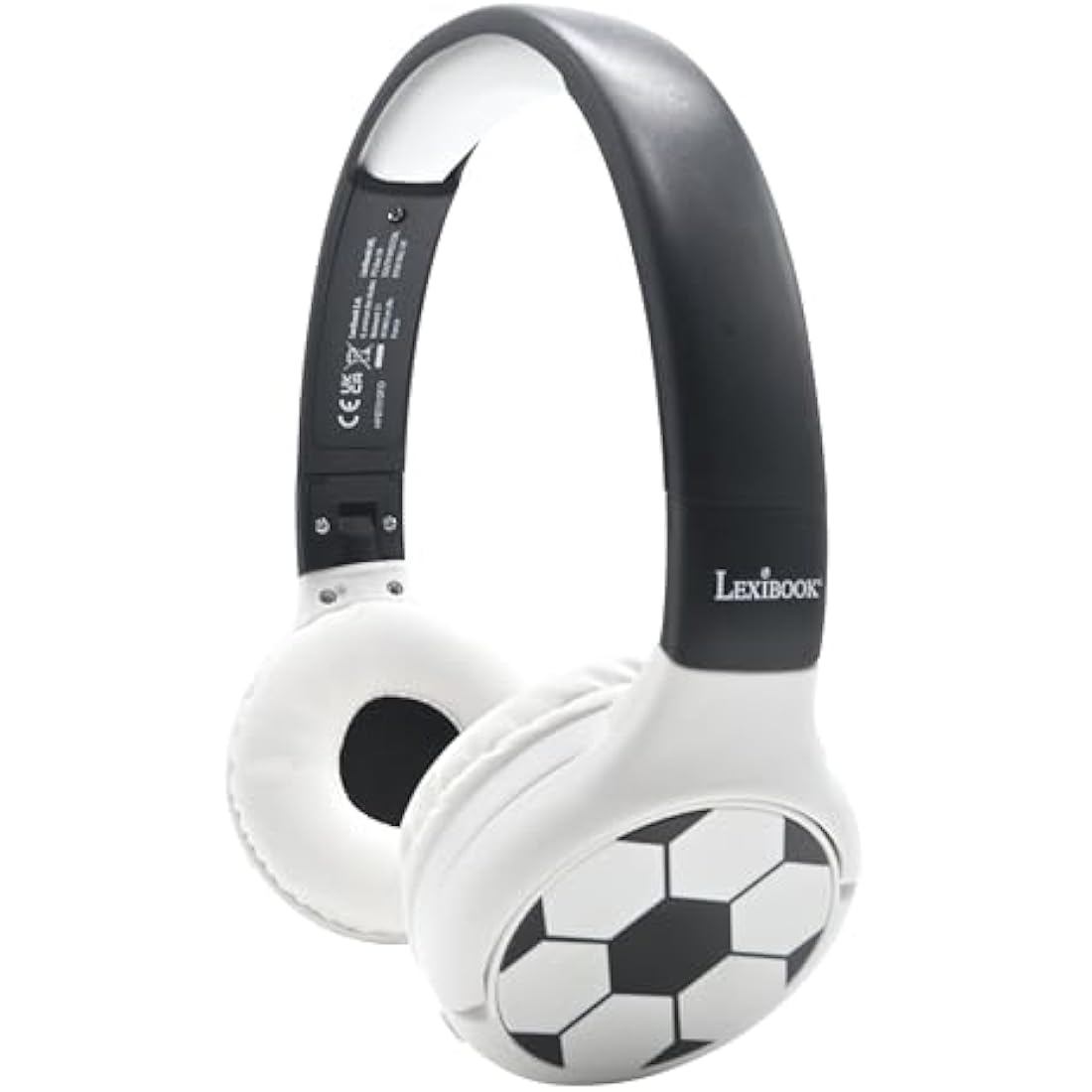 Lexibook Football Kids Headphones – Bluetooth & Wired Foldable Headset