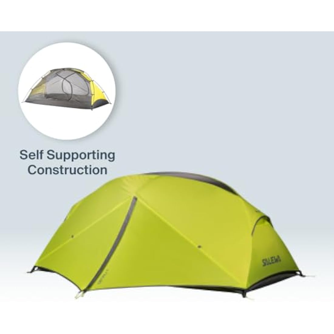 Salewa Denali II Two-Person Backpacking Tent – Self-Supporting Design