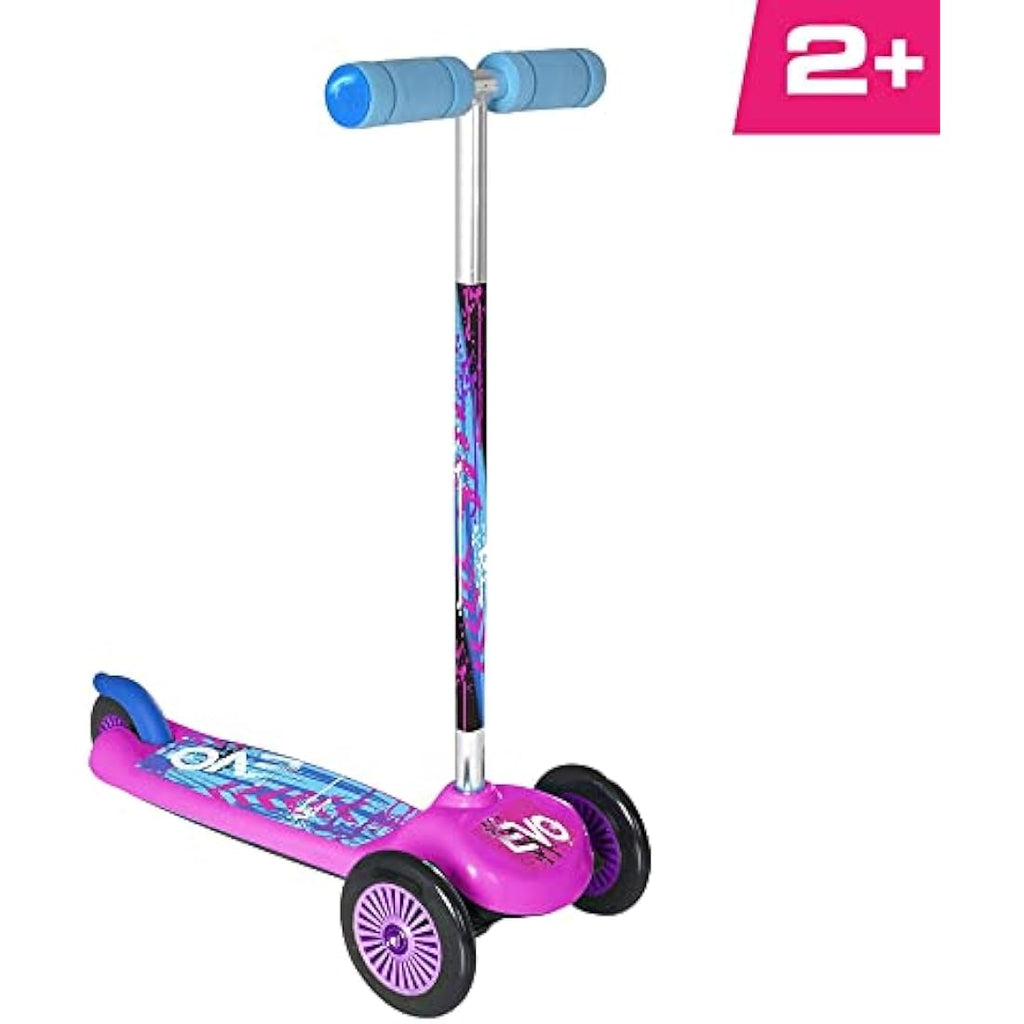 EVO Pink Move & Groove 3-Wheel Scooter for Kids and Toddlers