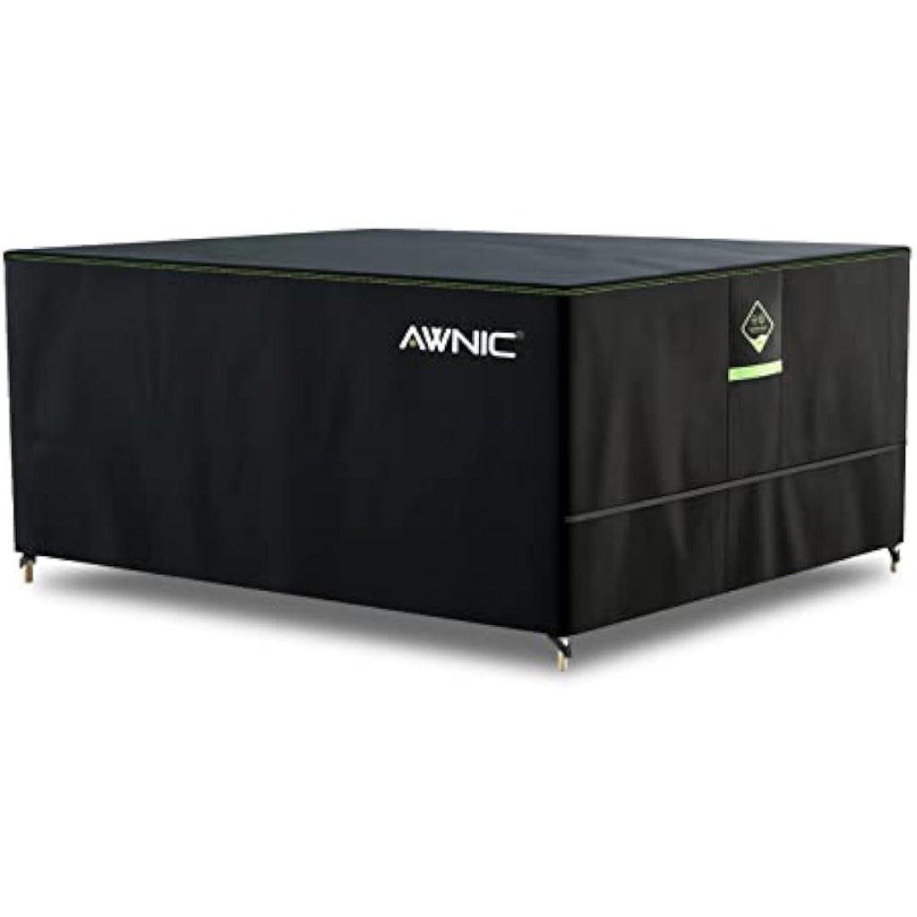 AWNIC Waterproof Garden Furniture Cover – 420D Oxford Patio Table Cover