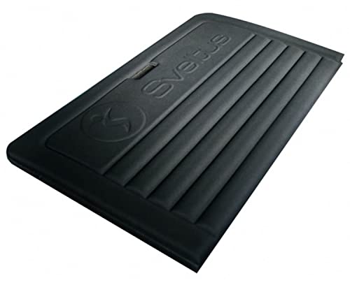 Sveltus Folding Exercise Mat - Black Portable Gym Mat - 190 x 90 cm