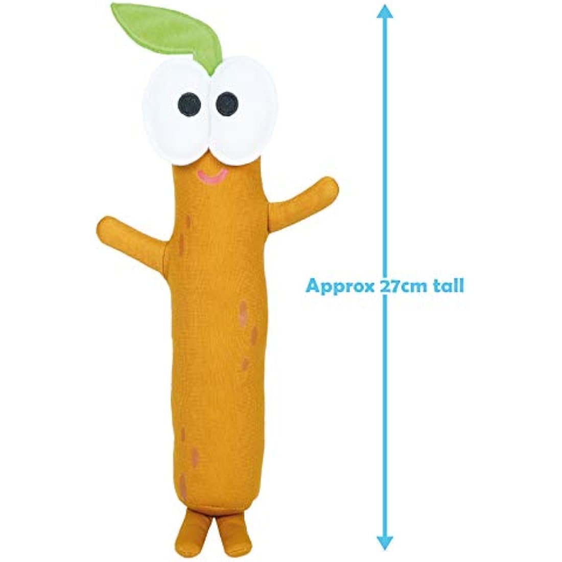 Hey Duggee Singing Sticky Stick Stick Plush Toy – Musical Brown Soft Toy